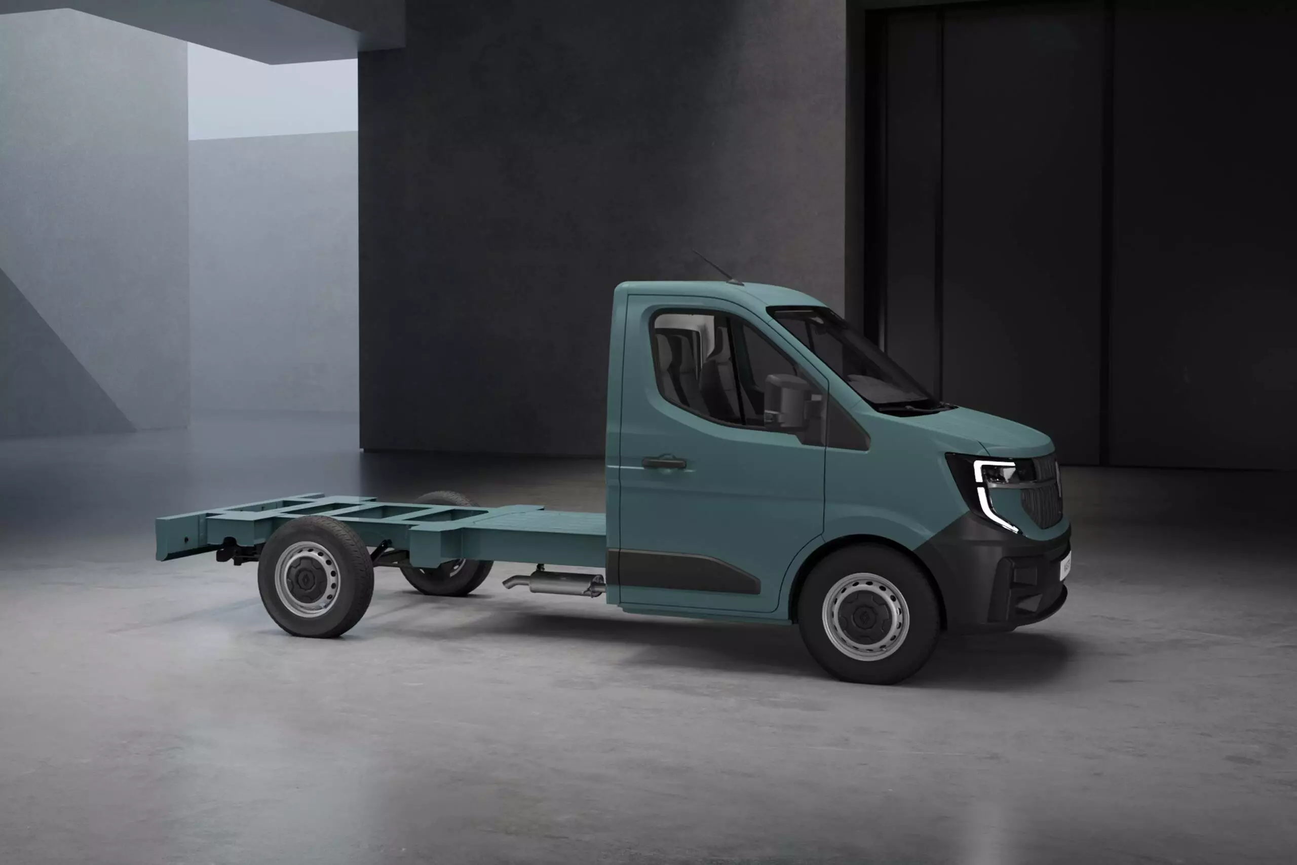 renault master sasiu cabina simpla